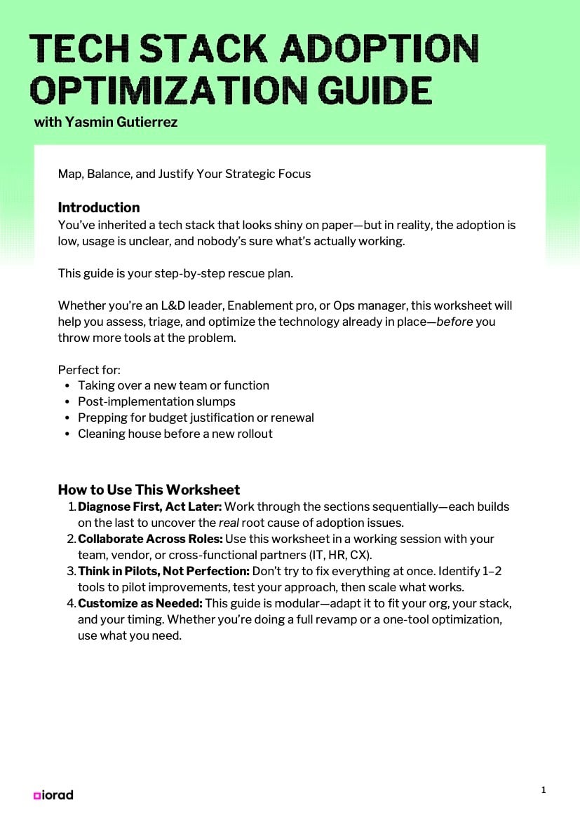 Tech Stack Adoption Optimization Guide  Thumbnail