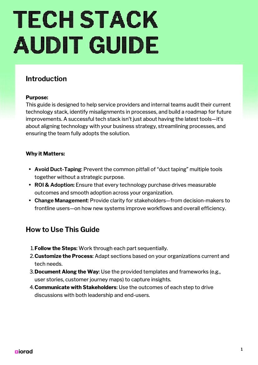 Tech Stack Audit Thumbnail